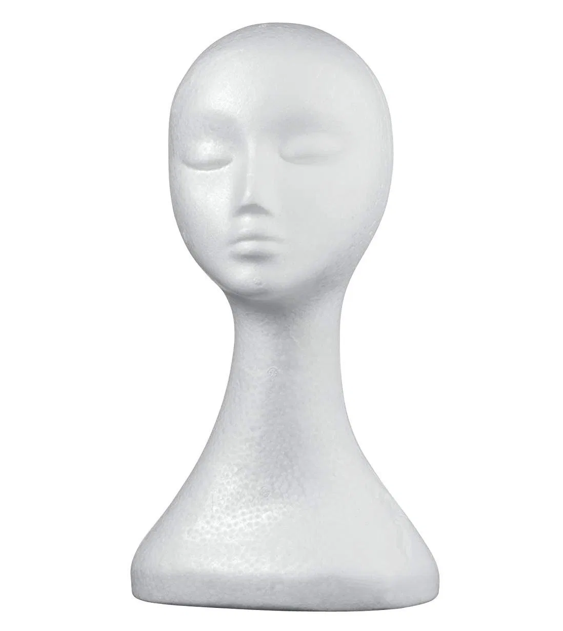 Женский манекен-голова SpirWoRchlan из пенопласта Spirworchlan, White