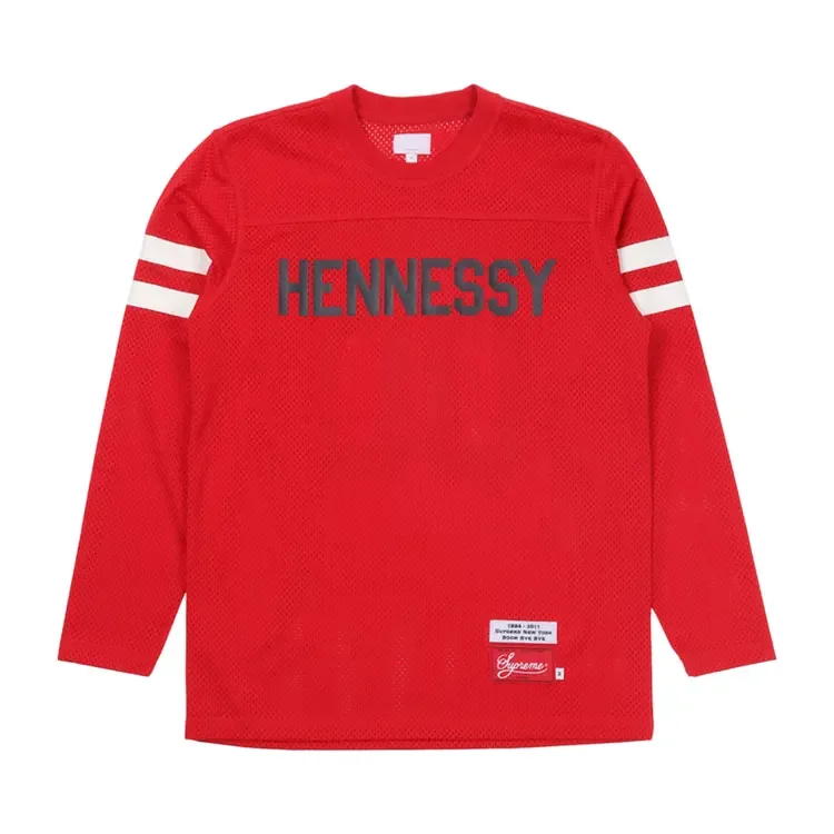 Футбольная майка Supreme Hennessy, красная