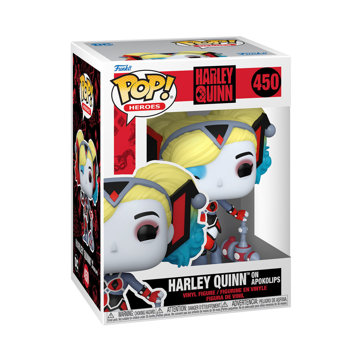 

Funko POP! Герои, коллекционная фигурка, Харли Квинн Апокалипсис, 450 г.