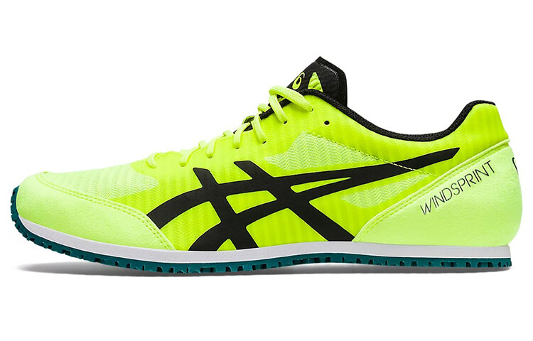 

Кроссовки унисекс с низким верхом флуоресцентные зеленые/черные Asics