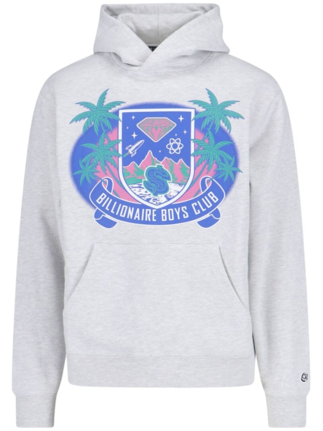 

Толстовка Billionaire Boys Club Tropical Crest Popover, серый