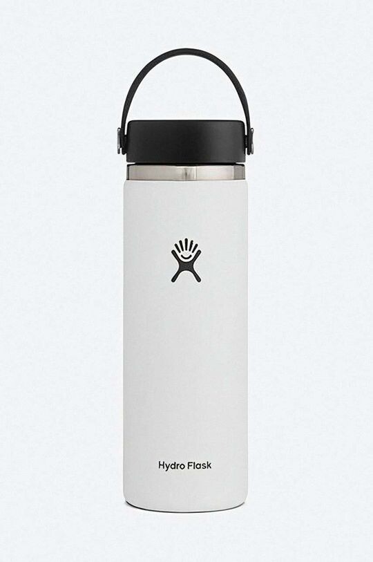 

Термобутылка с гибкой крышкой емкостью 20 унций Hydro Flask, белый