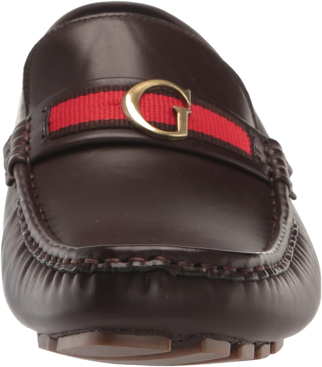 GUESS Мужские туфли-лоферы Aurolo в стиле вождения, Dark Brown 200 — фото 2