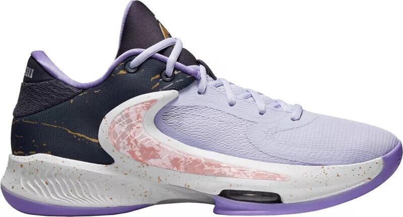 

Баскетбольные кроссовки Nike Zoom Freak 4, фиолетовый/фуксия