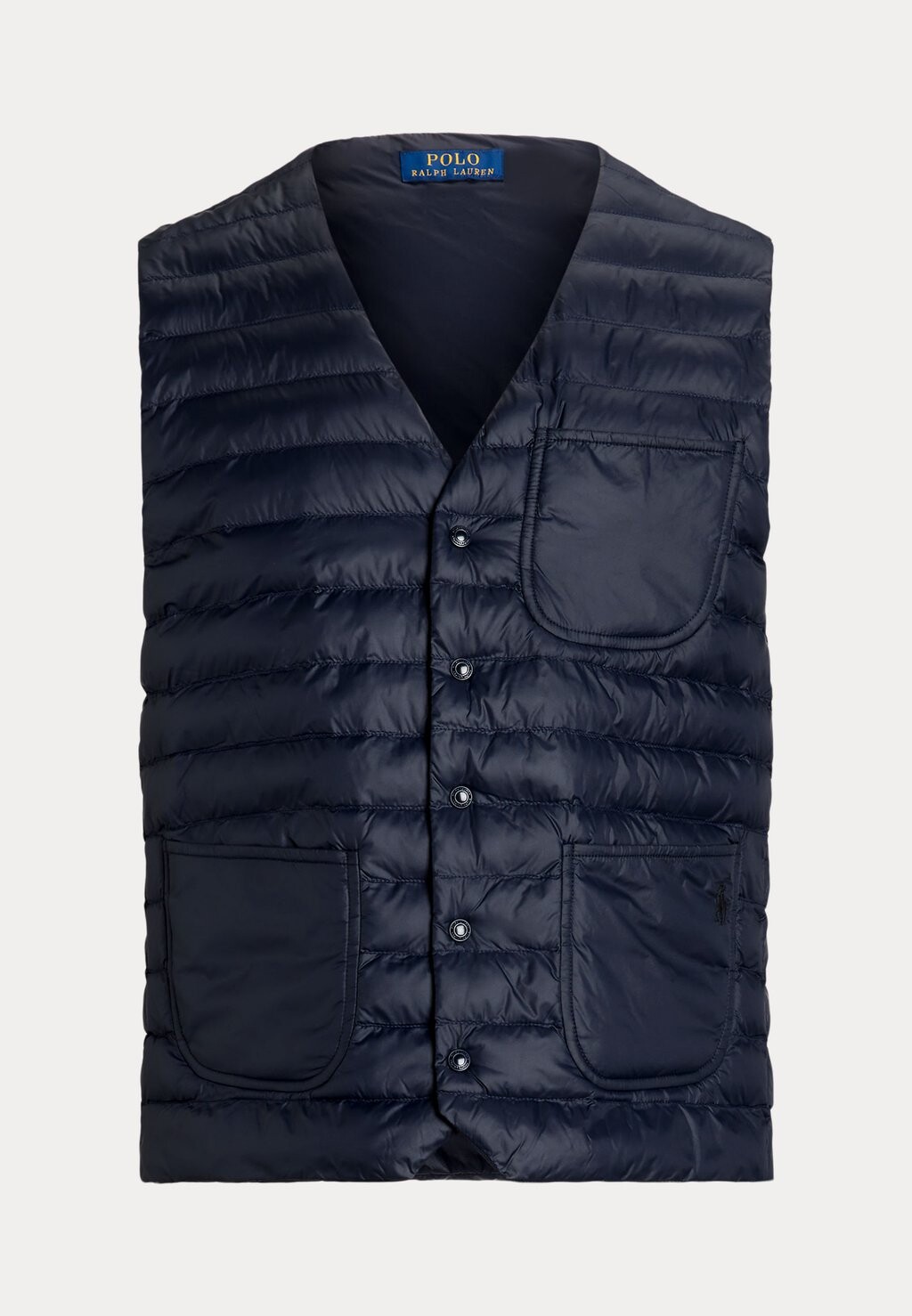 

Жилет THE COLDEN V NECK VEST Polo Ralph Lauren, темно-синий