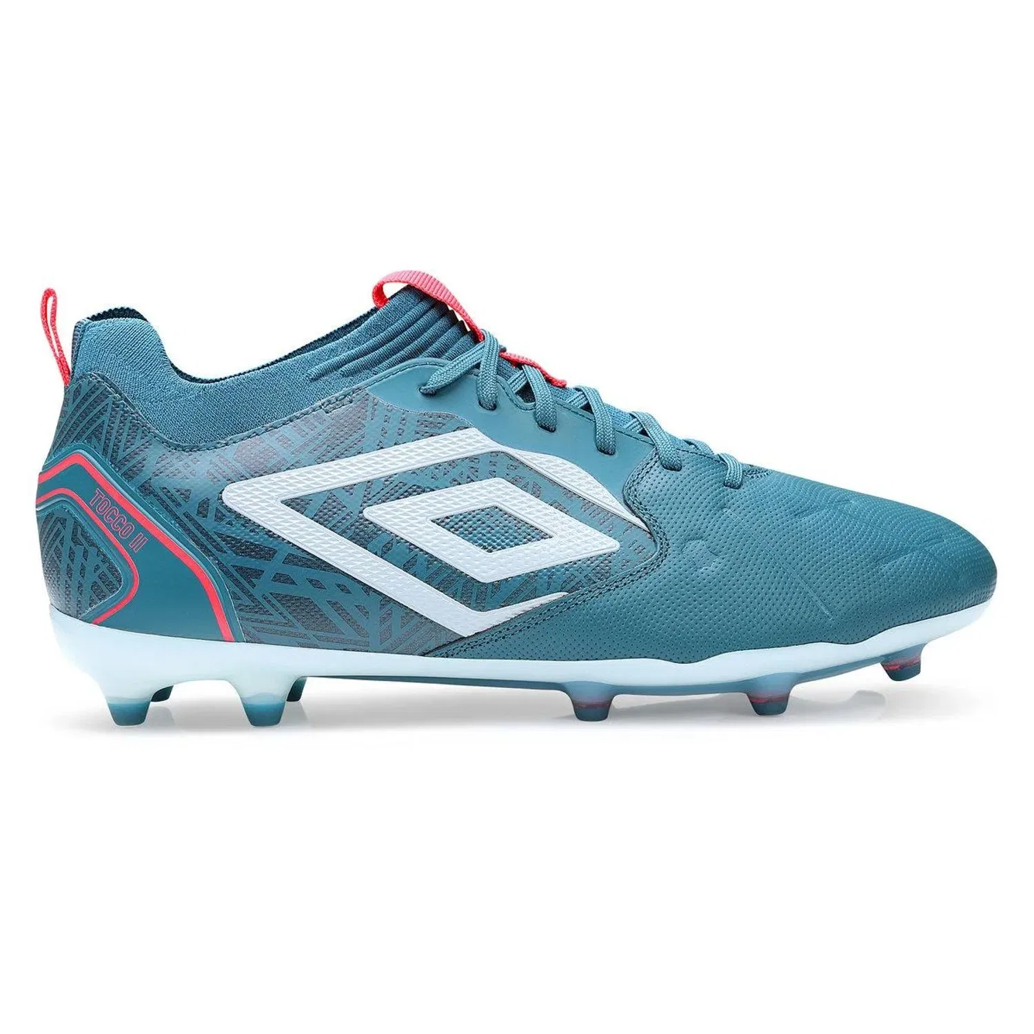 Бутсы для игры на твердом грунте Tocco 2 Pro Leather Umbro, светло-голубой