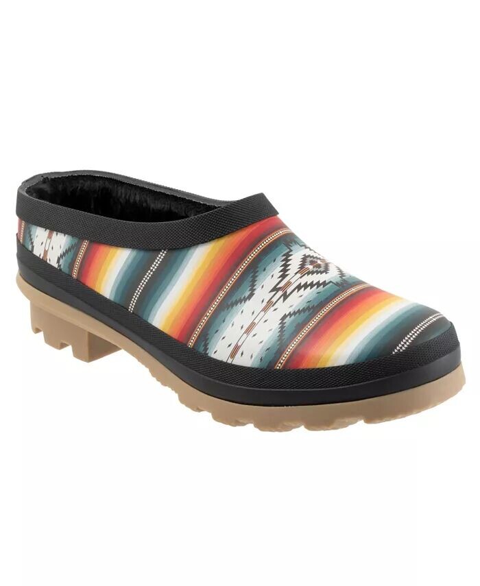 Женские меховые сабо Saltillo Sunset Pendleton, черный
