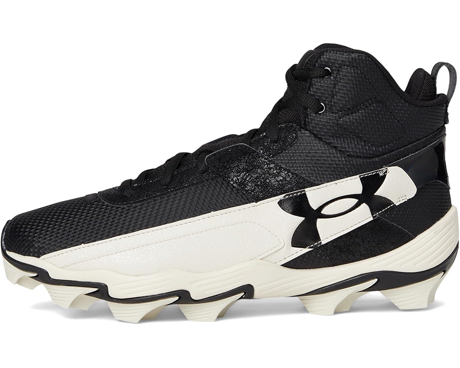 Мужские бейсбольные бутсы Under Armour Harper 10, Black/Stone/Black — фото 4