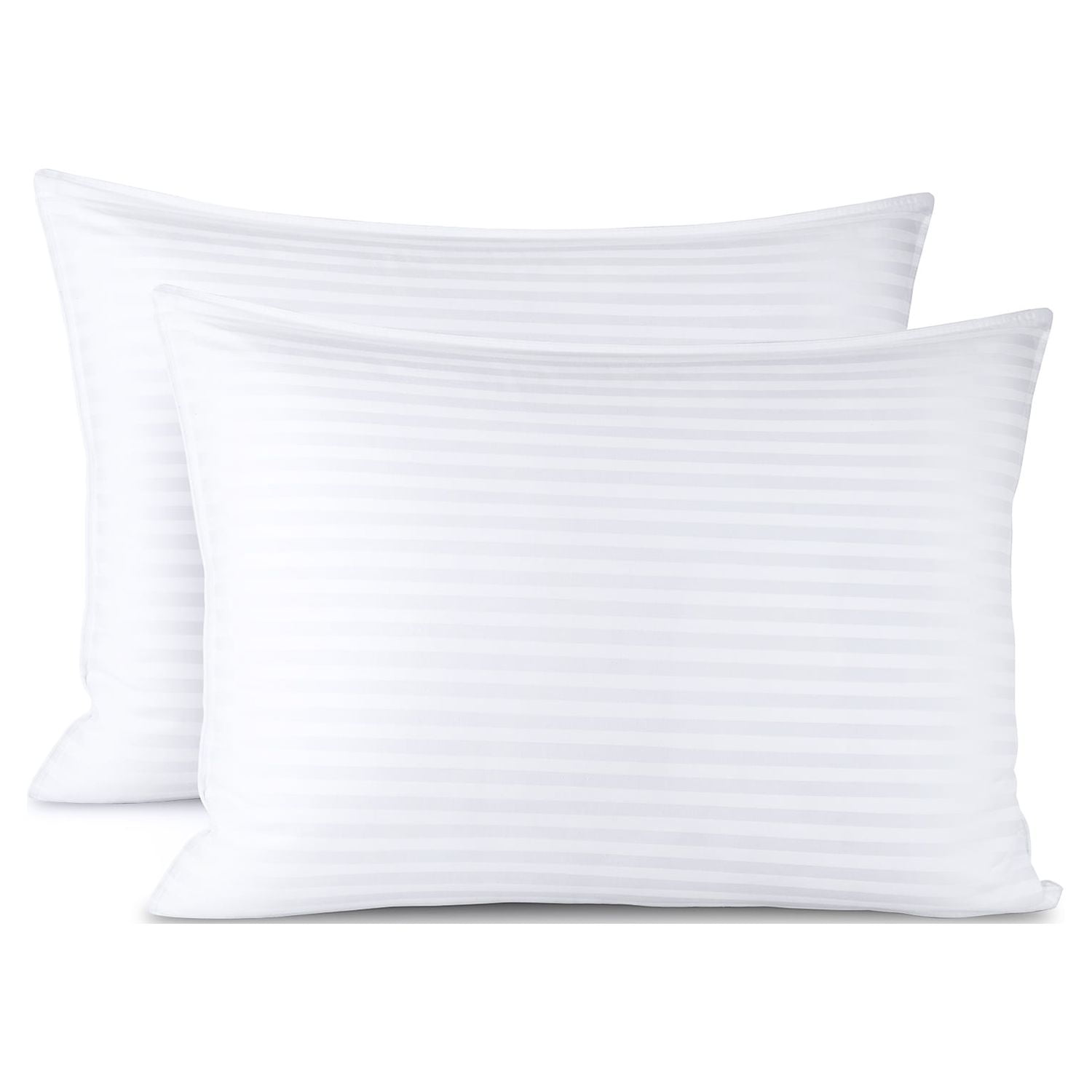 

Clara Clark Bed Pillow, Подушки для кровати, подушки размера «queen-size», 20 x 28 дюймов, 2 шт., цвет White