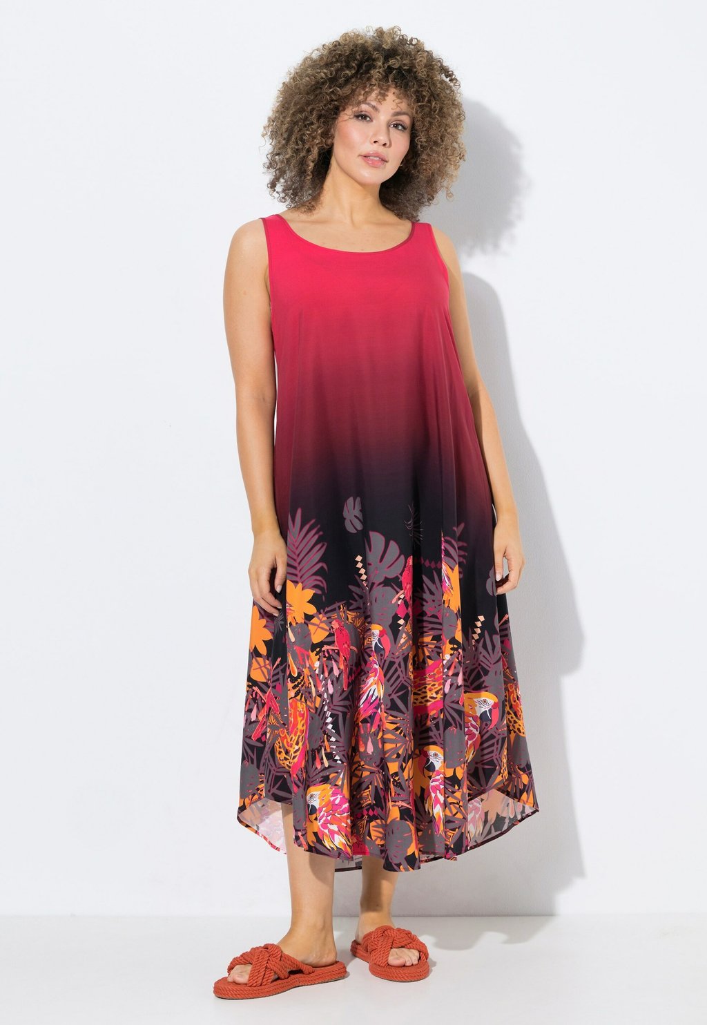 

Повседневное платье PARROT SLEEVELESS Ulla Popken, черный