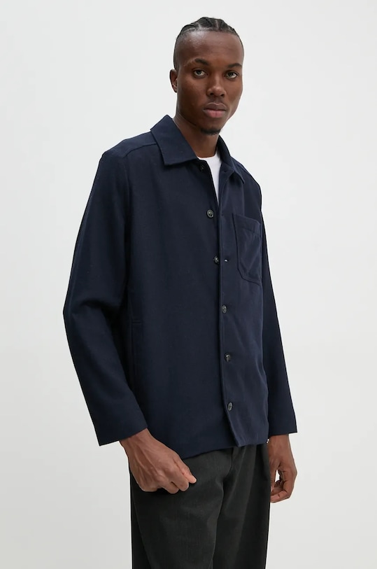 

Шерстяной жакет Jamie Veste A.P.C., темно-синий