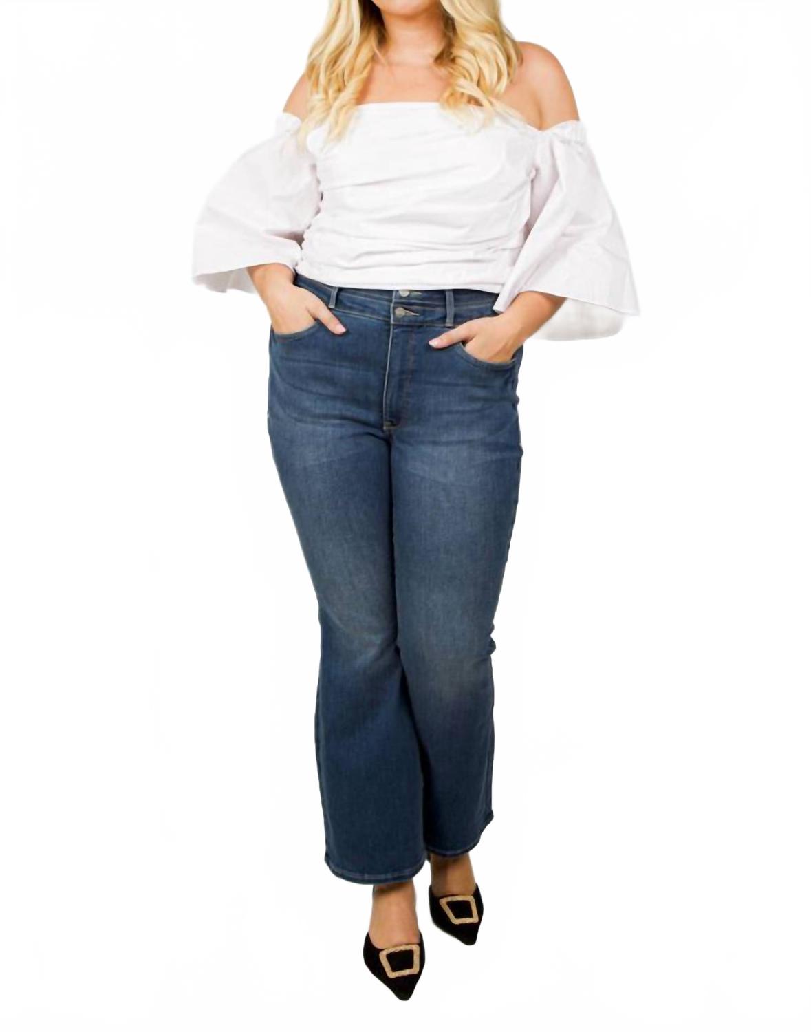 

Высокие расклешенные джинсы Ava плюс в цвете Lovesick NYDJ, Lovesick