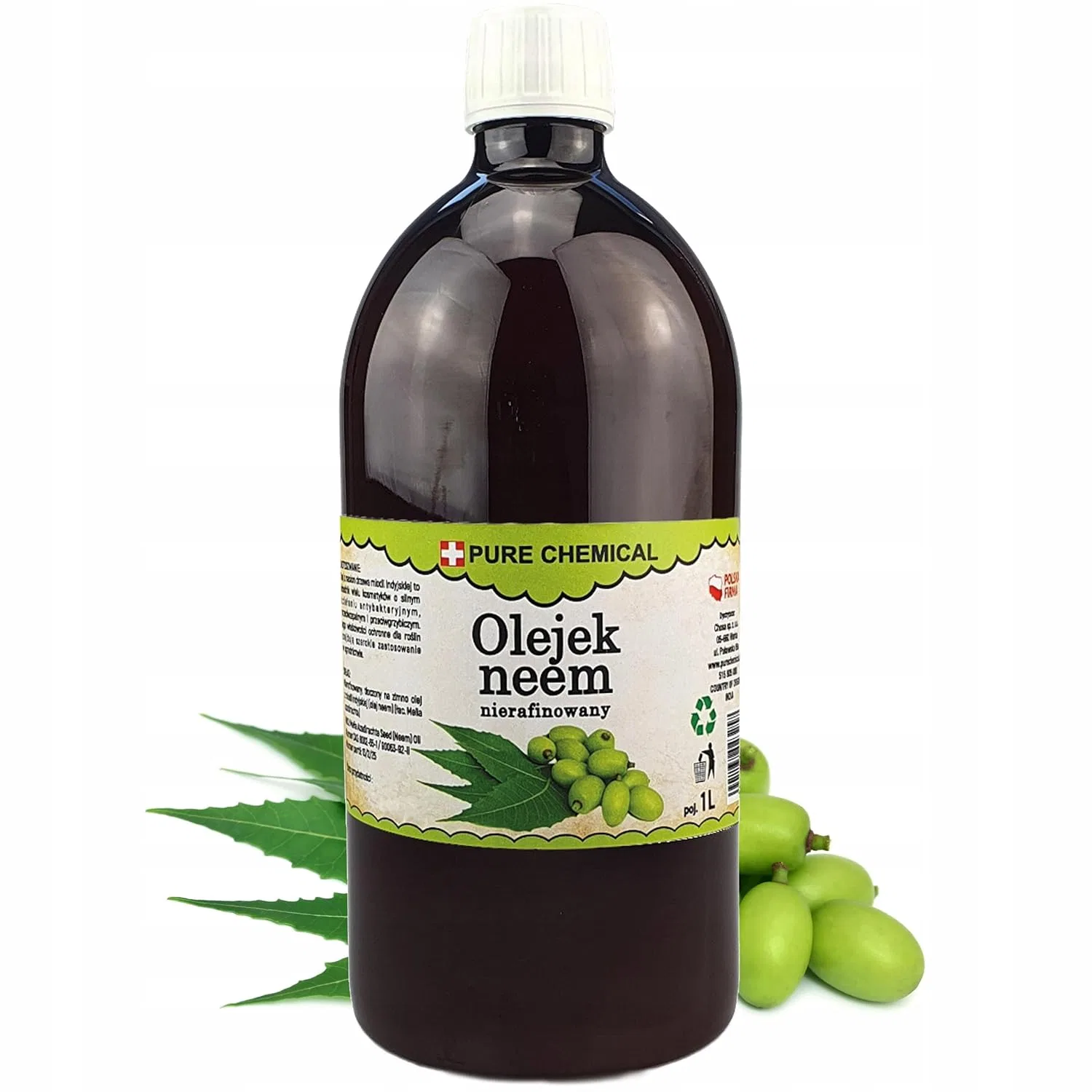 Масло для лица Pure Chemical By Chosa — Чистое масло нима холодного отжима, нерафинированное, , 1 Litre