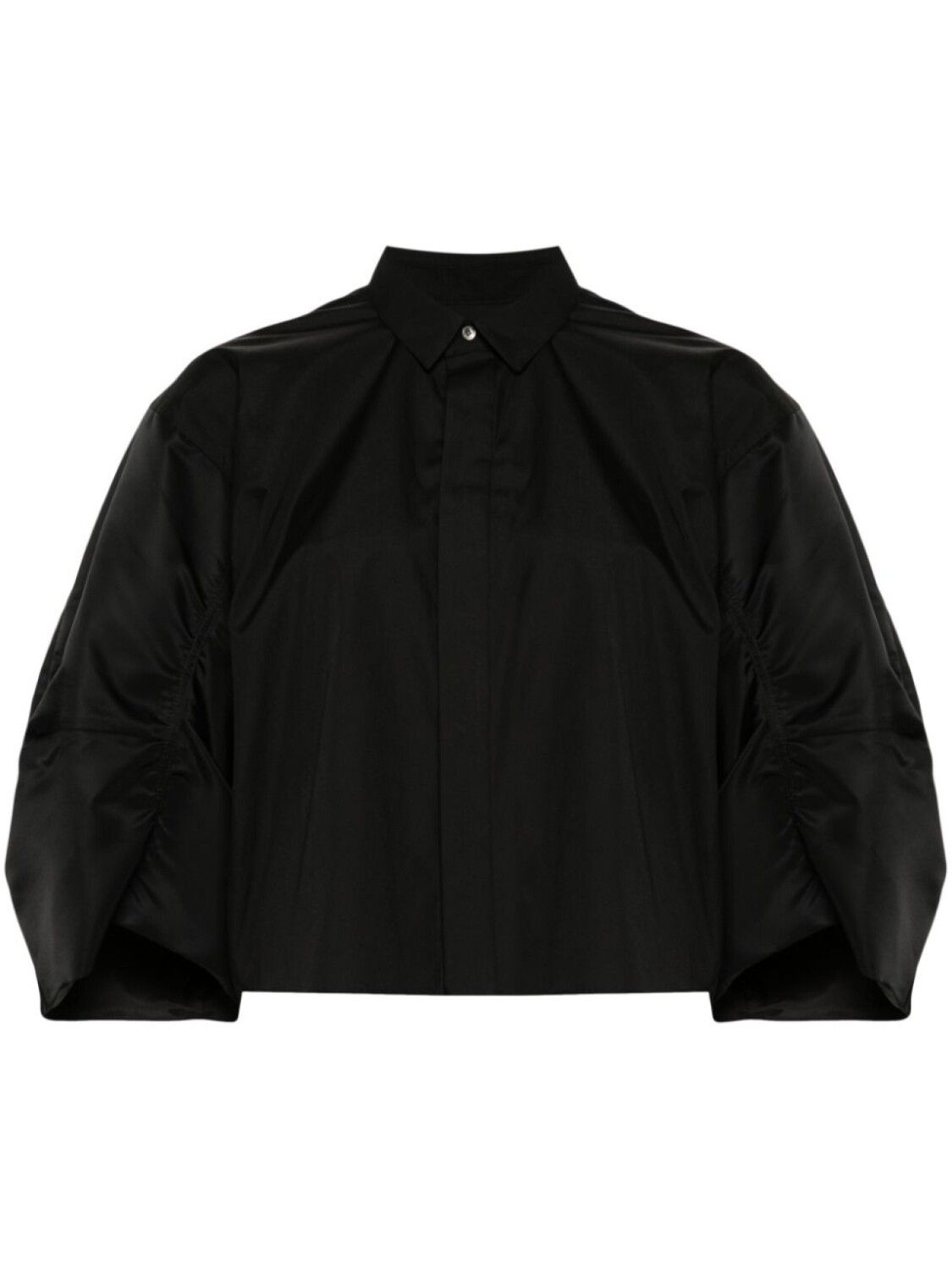 

Sacai поплиновая рубашка, черный
