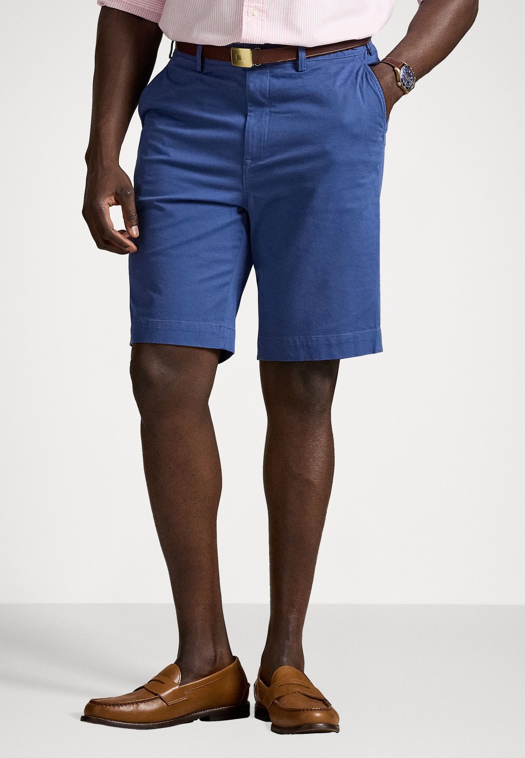 

Шорты STRETCH CLASSIC FIT Polo Ralph Lauren Big & Tall, синий