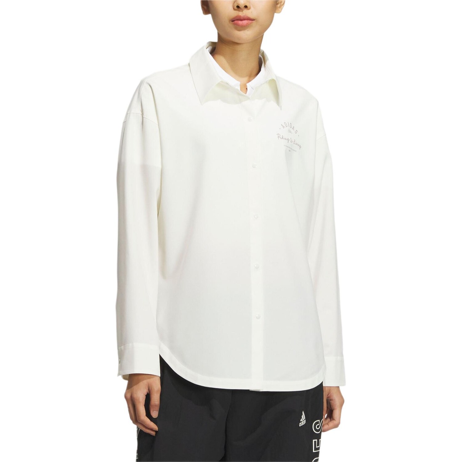 Рубашка женская Off White Adidas — фото 2