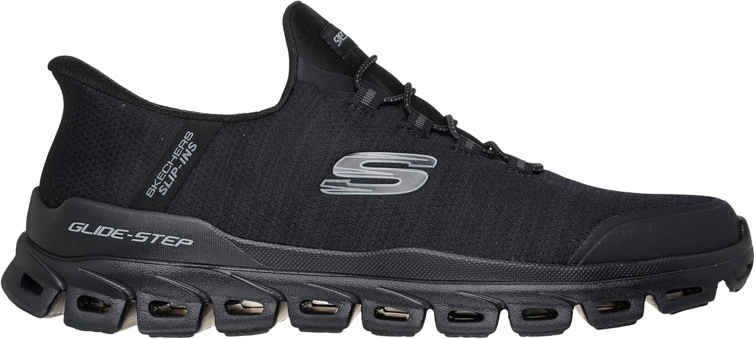 Мужские кроссовки Skechers Glide-Step Zefyr233011, черный — фото 3