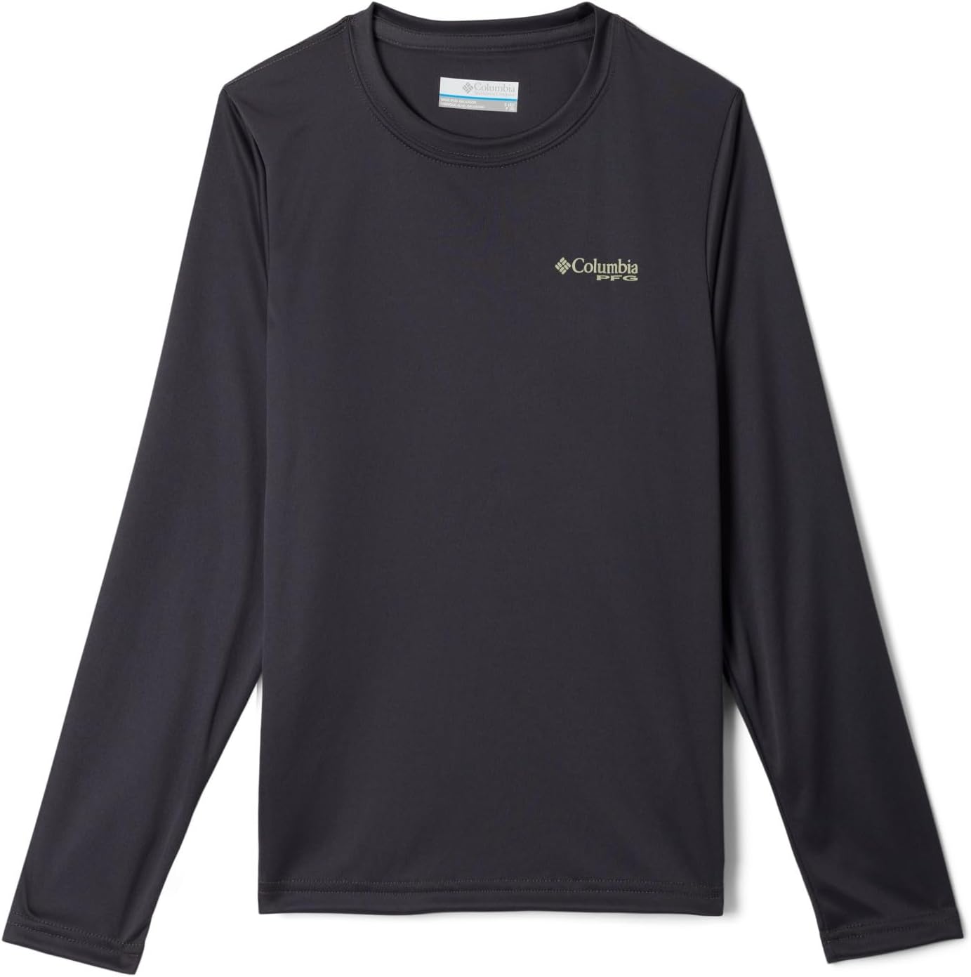 

Columbia Boys' Terminal Tackle PFG High Side Long Sleeve, Shark/Pfg High Side Bass