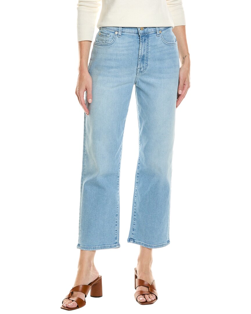 

7 For All Mankind Современные прямые джинсы Antigua, синий