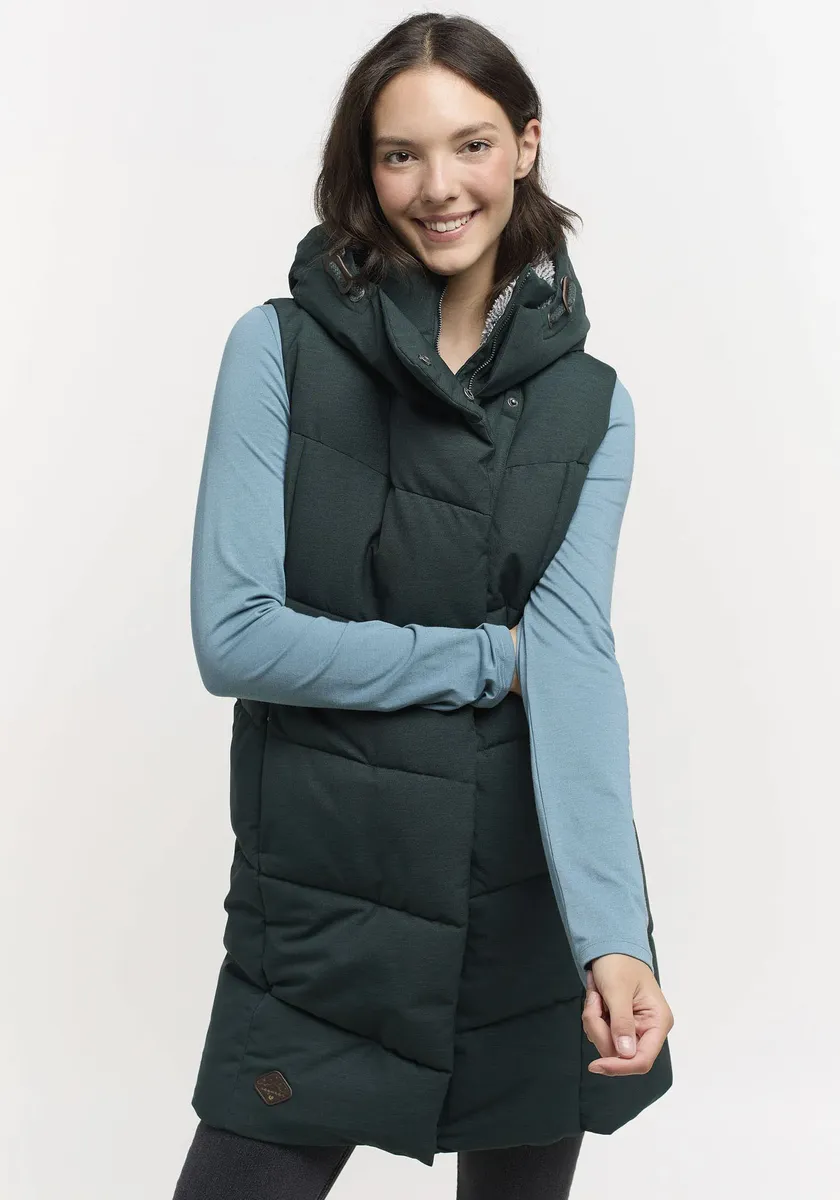 

Стеганый жилет Ragwear, зеленый