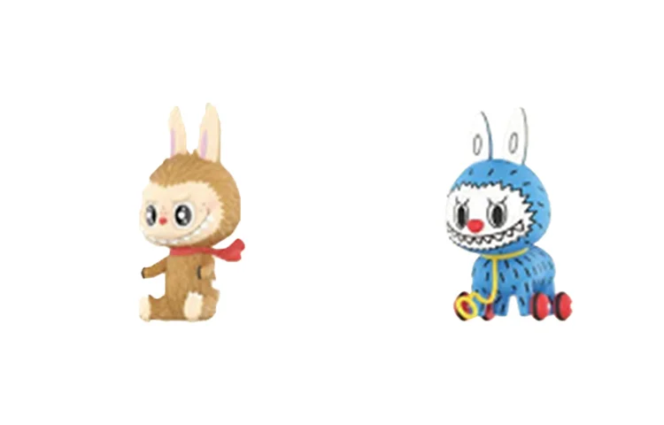 

Фигурка Pop Mart Labubu The Monsters Toy Collection Blind Box Products Single Mystery Box, 8 см, Plush Doll + Drag Toy