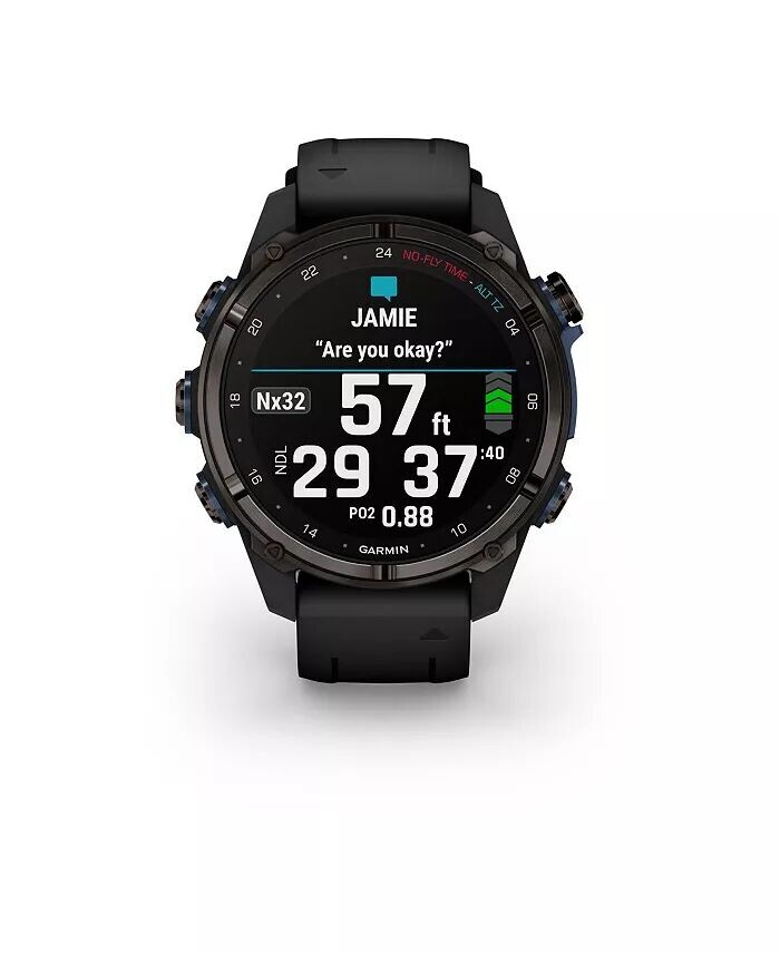 

Спуск Mk3i – 43 мм Garmin, черный
