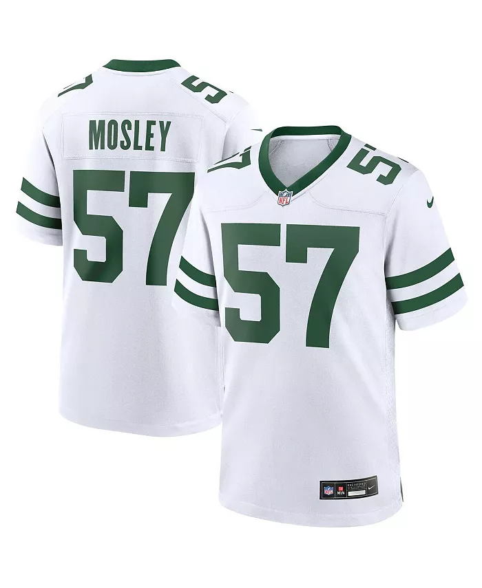 

Мужская игровая футболка New York Jets Legacy White C.J. Mosley Nike
