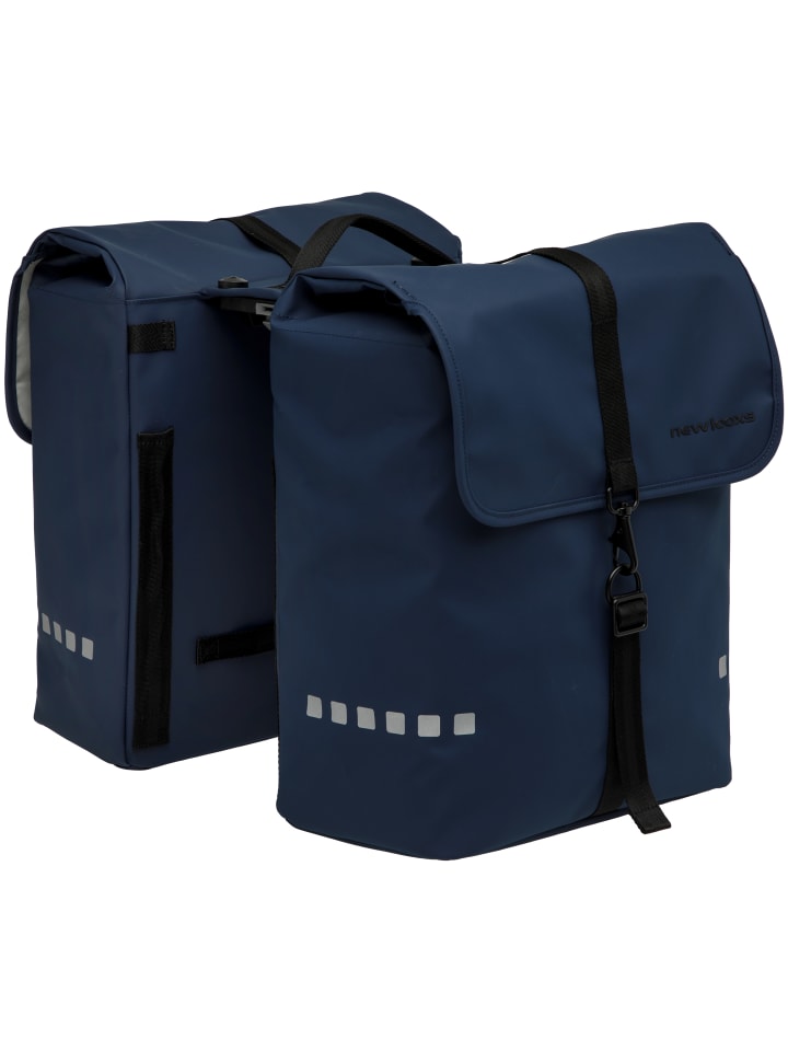 

New Looxs Двойная велосумка Odense Double MIK синего цвета