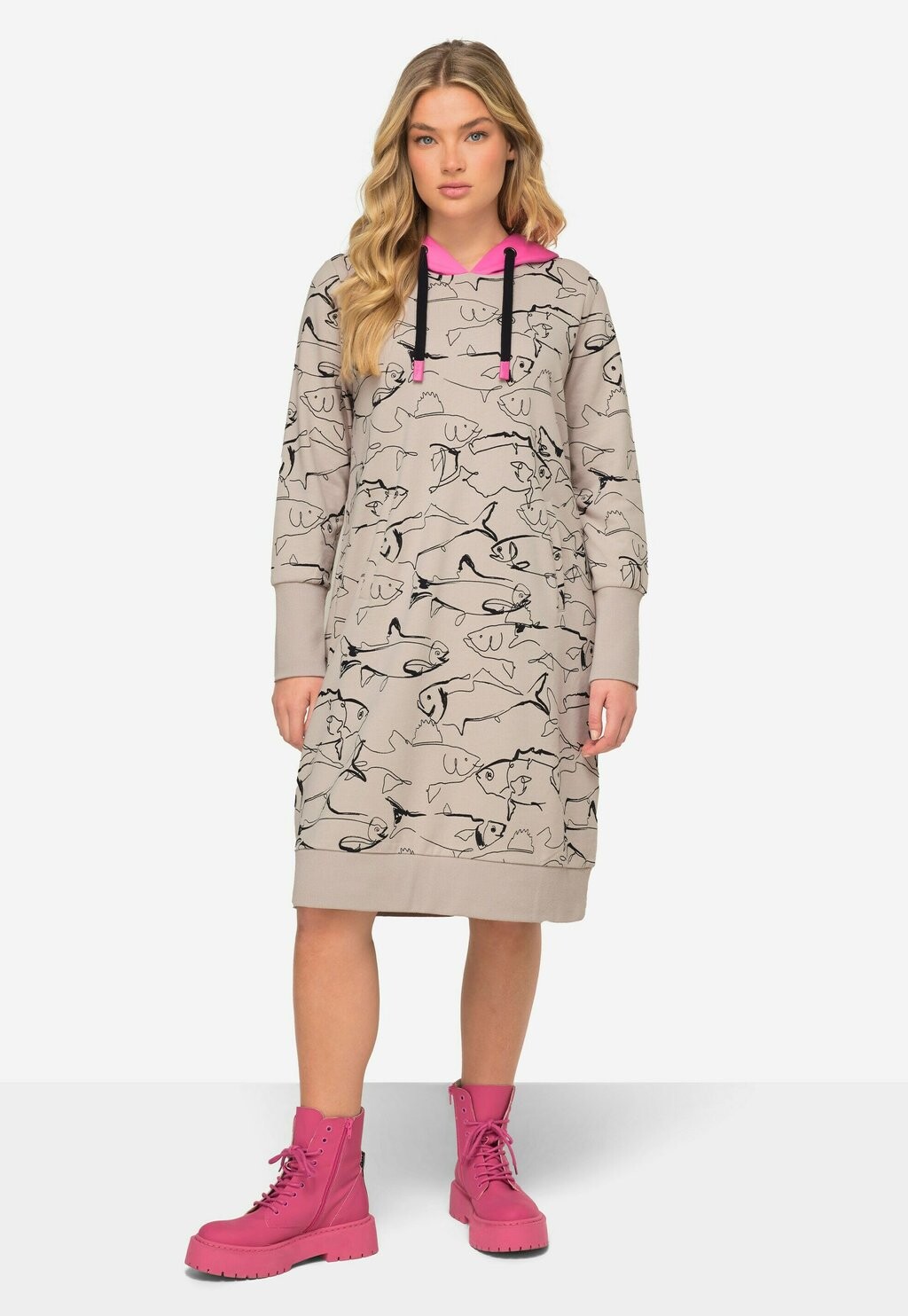 

Повседневное платье LAURASØN, цвет grijsbeige