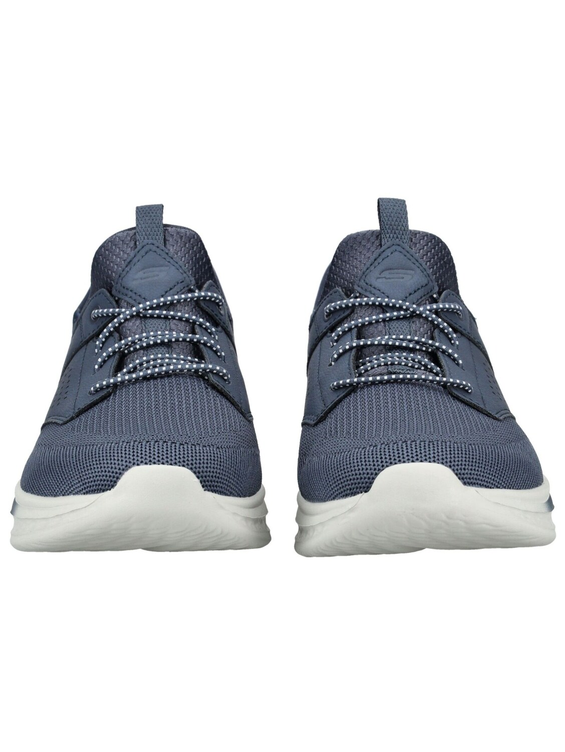 SKECHERS Шнурованные туфли в пыльно-голубом цвете — фото 3