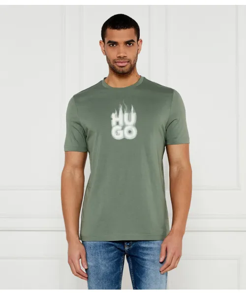

Футболка dalayer Regular fit Hugo, зеленый