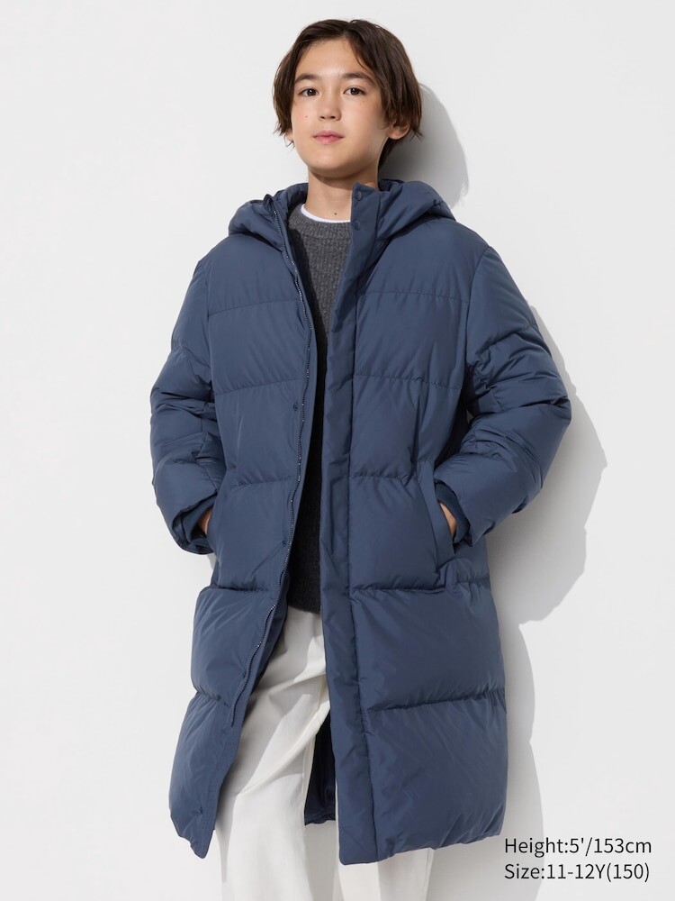 

Пуховое пальто Uniqlo, цвет 69 синий