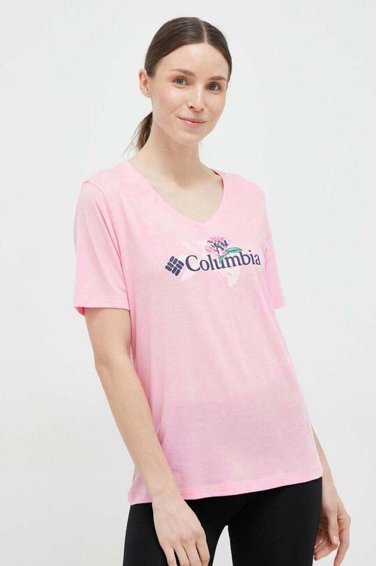 

Футболка Колумбия Columbia, розовый
