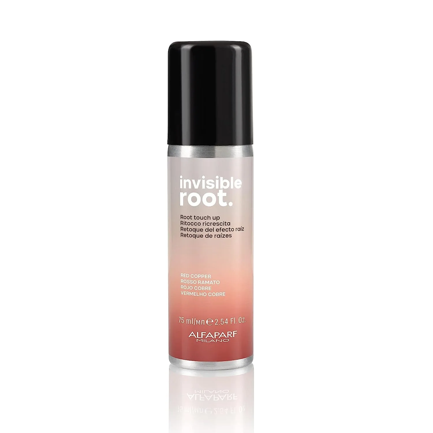 Спрей для временного окрашивания корней Alfaparf Milano Invisible Root Touch Up Spray - маскировка корней - средство для закрашивания отросших корней, Red Copper