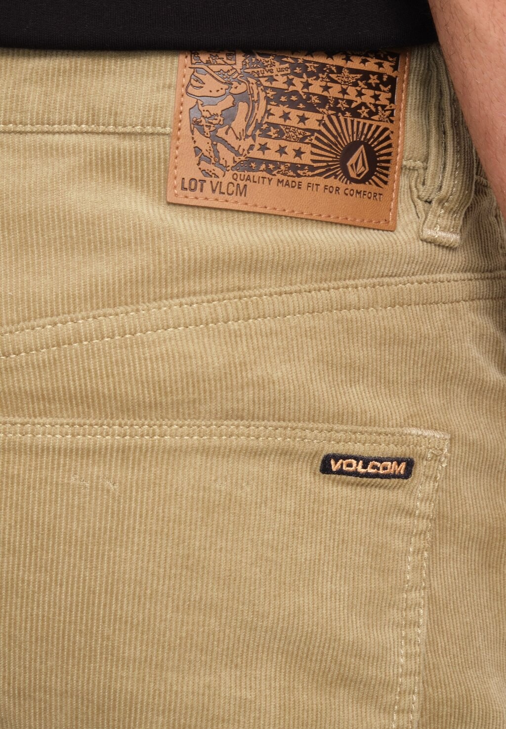 

Брюки SOLVER 5 POCKET CORD PNT Volcom, зеленый