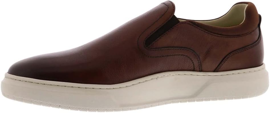 Мужские слипоны Florsheim Premier Plain Toe Slip On, Cognac — фото 4