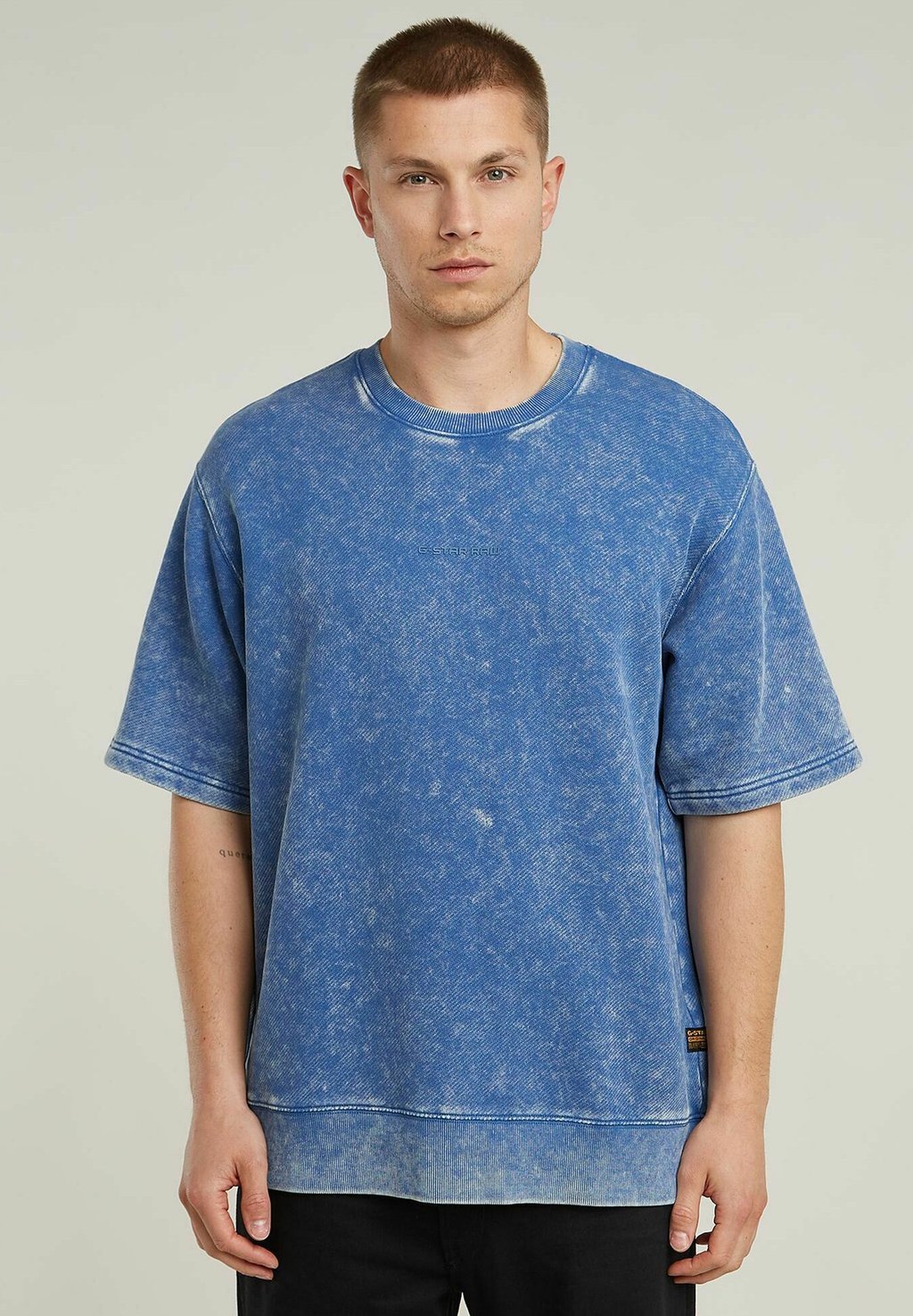 

Базовая футболка ACID WASH G-STAR, синий