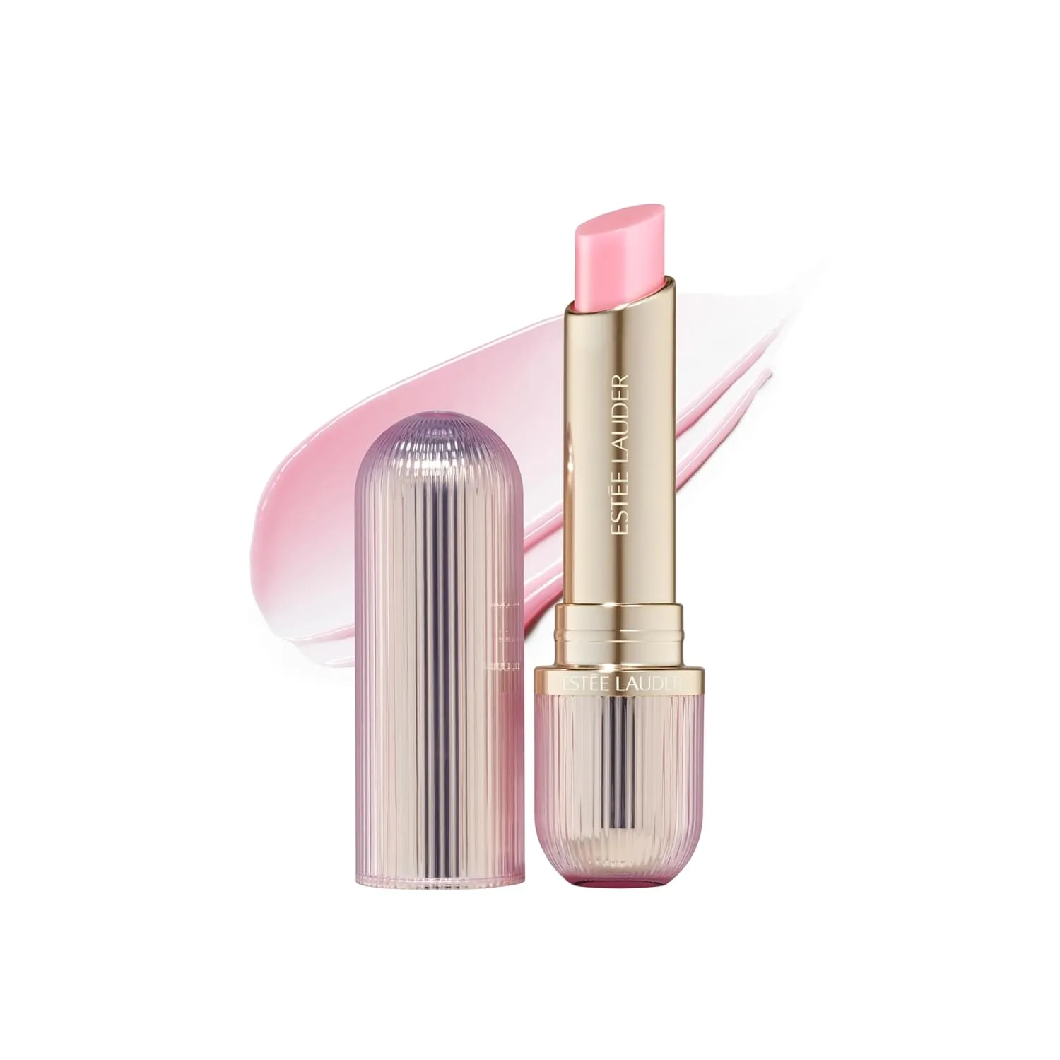 Оттеночный бальзам для губ Estée Lauder Futurist HydraPlump | Содержит гиалуроновую кислоту и pH-адаптивный цвет | Увлажняет, укрепляет барьерную функцию губ, 705 Petal Boost - A soft pink with cool pH-adaptive pigments
