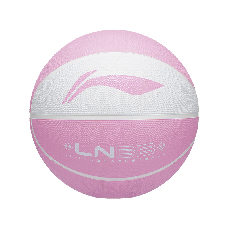 

LINING Резиновый баскетбольный мяч white pink размер 5, размер 6, размер 7 тренировочный соревновательный unisex china