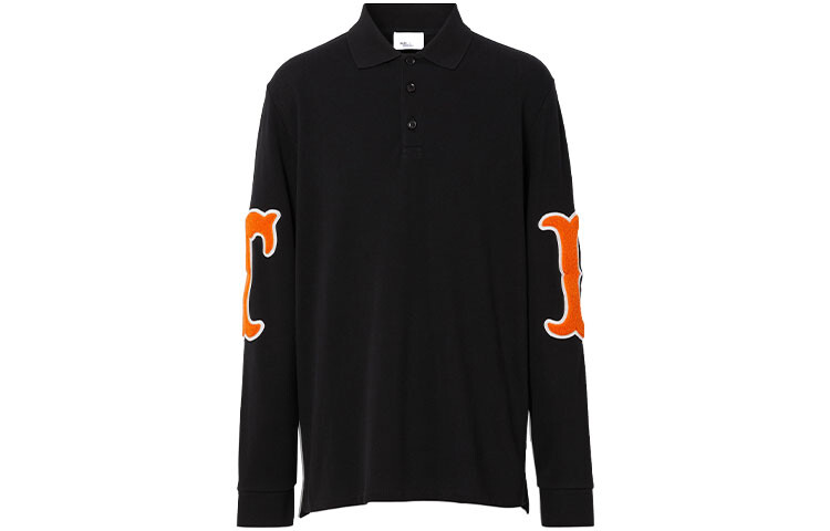 

Мужская рубашка поло Burberry, цвет Black