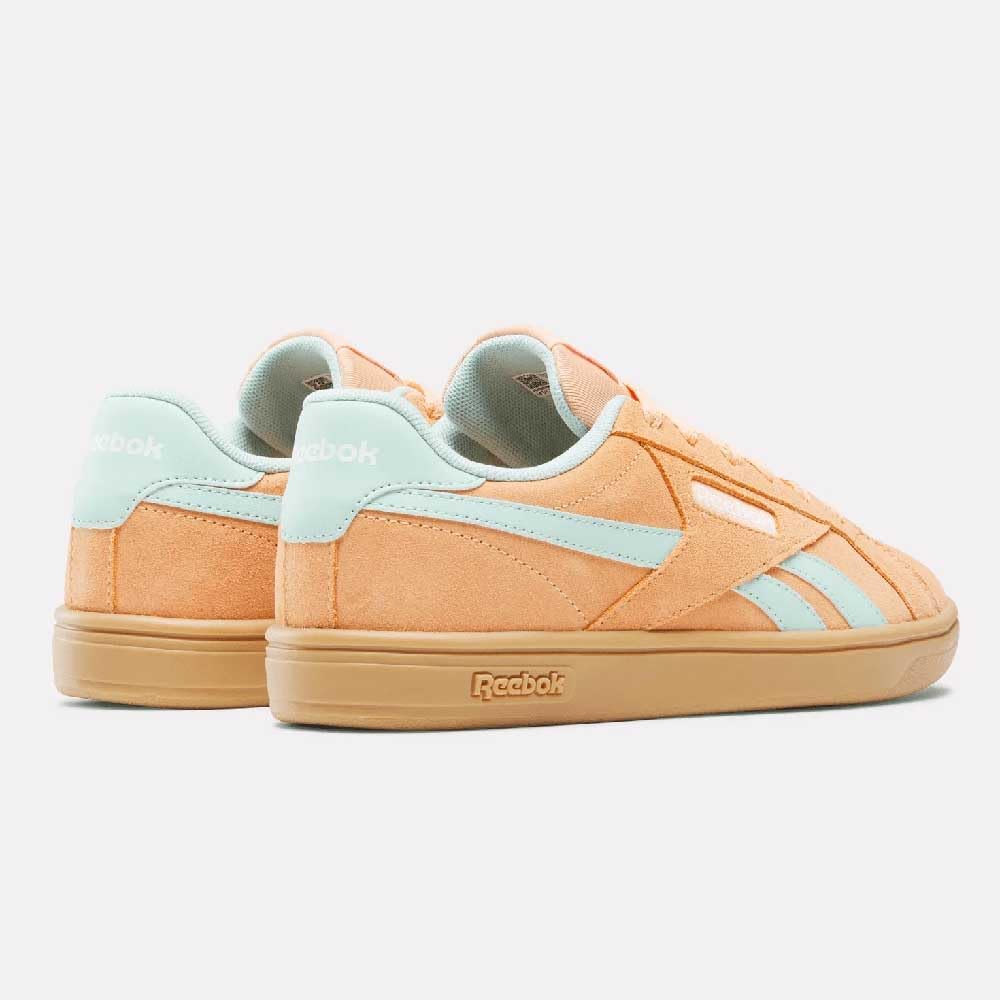Кроссовки Reebok Unisex-Adult Reebok Court Retro, Sunkissedorange Glitchaqua Gum — фото 4
