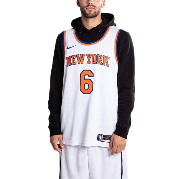 Спортивная футболка men's knicks home white jersey Nike, белый — фото 3