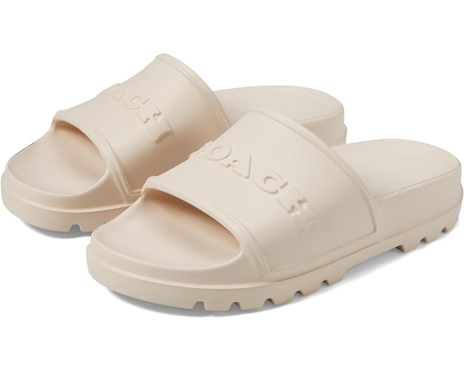 

Сандалии COACH Jesse Slide, слоновая кость