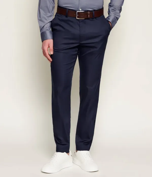 Брюки чинос P-Kaiton1 slim fit Boss, темно-синий