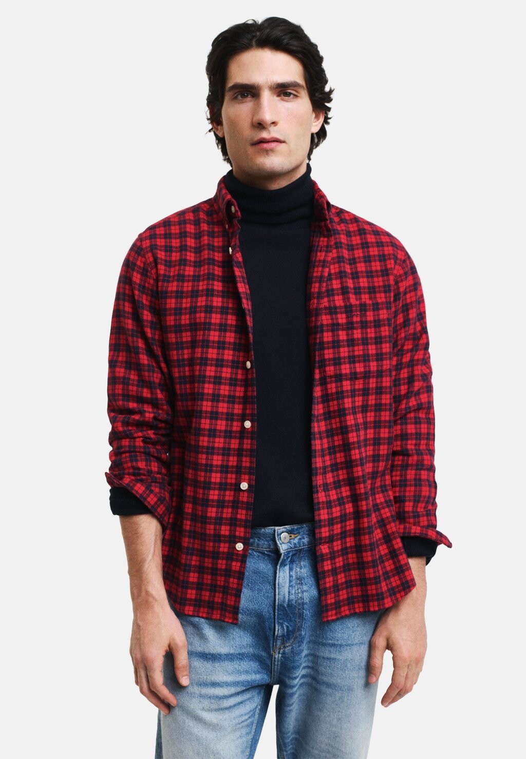 

Рубашка REGULAR FIT CHECKED GANT, красный