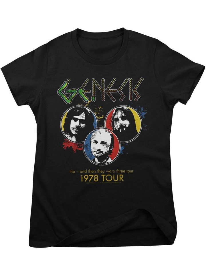 

Футболка 1978 Tour Vintage Girly Tee GENESIS, черный
