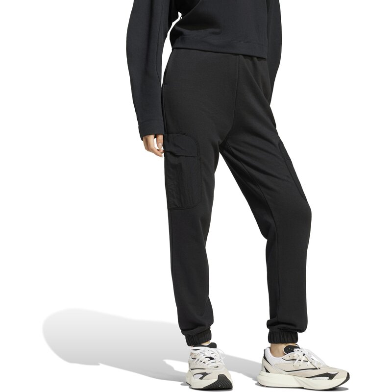 Брюки из комбинированного материала City Escape Adidas, черный — фото 4