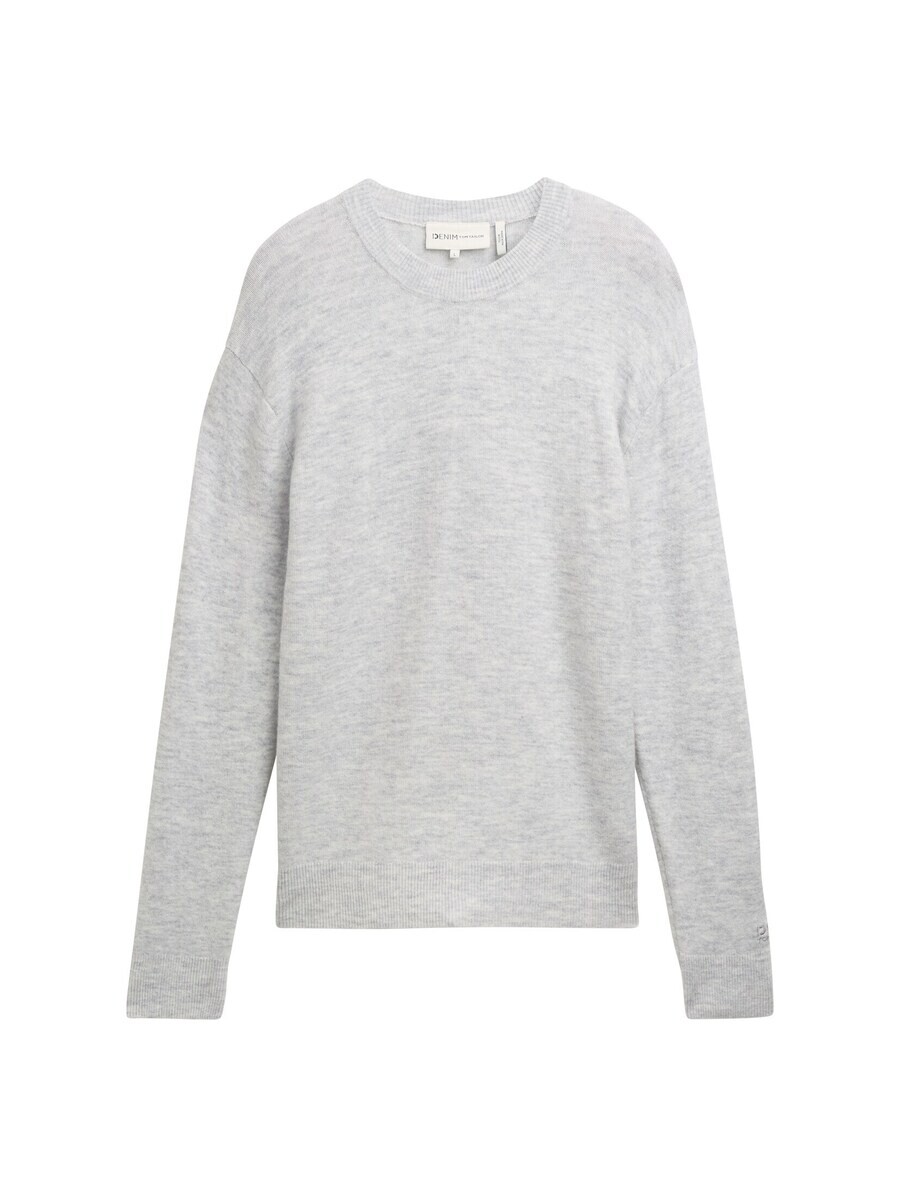 

Свитер TOM TAILOR DENIM Sweater, серый