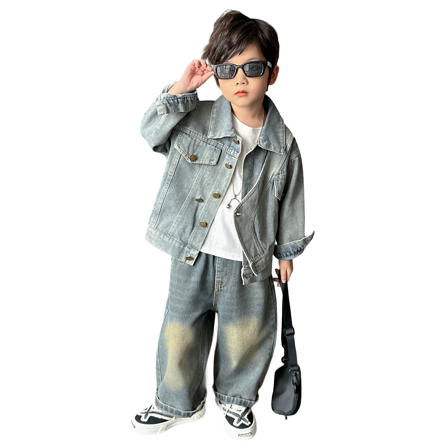 

Детская куртка Lapel Moderate EASTERN CAMEL, синий