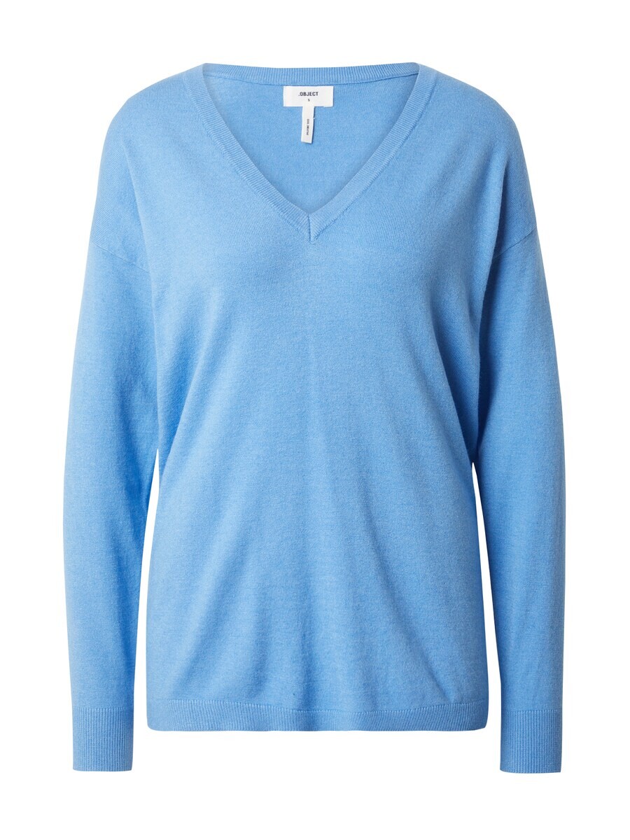 

Базовый свитер OBJECT Sweater THESS, светло-синий